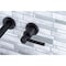 Kingston Brass Roman Tub Faucet, Matte Black, Wall Mount KS8020DKL - alternate 4